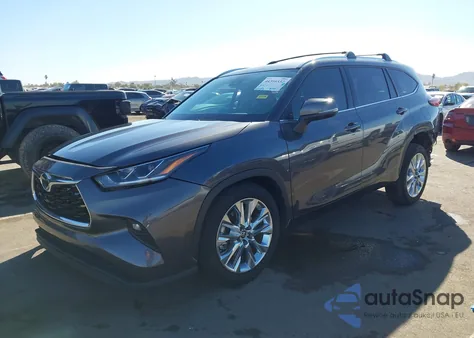 2021 Toyota Highlander Limited from USA, damaged, VIN 5TDYZRAH8MS524291